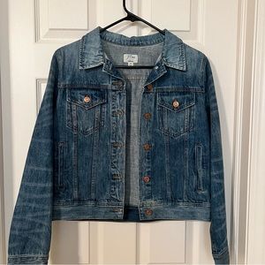 J.Crew classic denim jacket size medium
